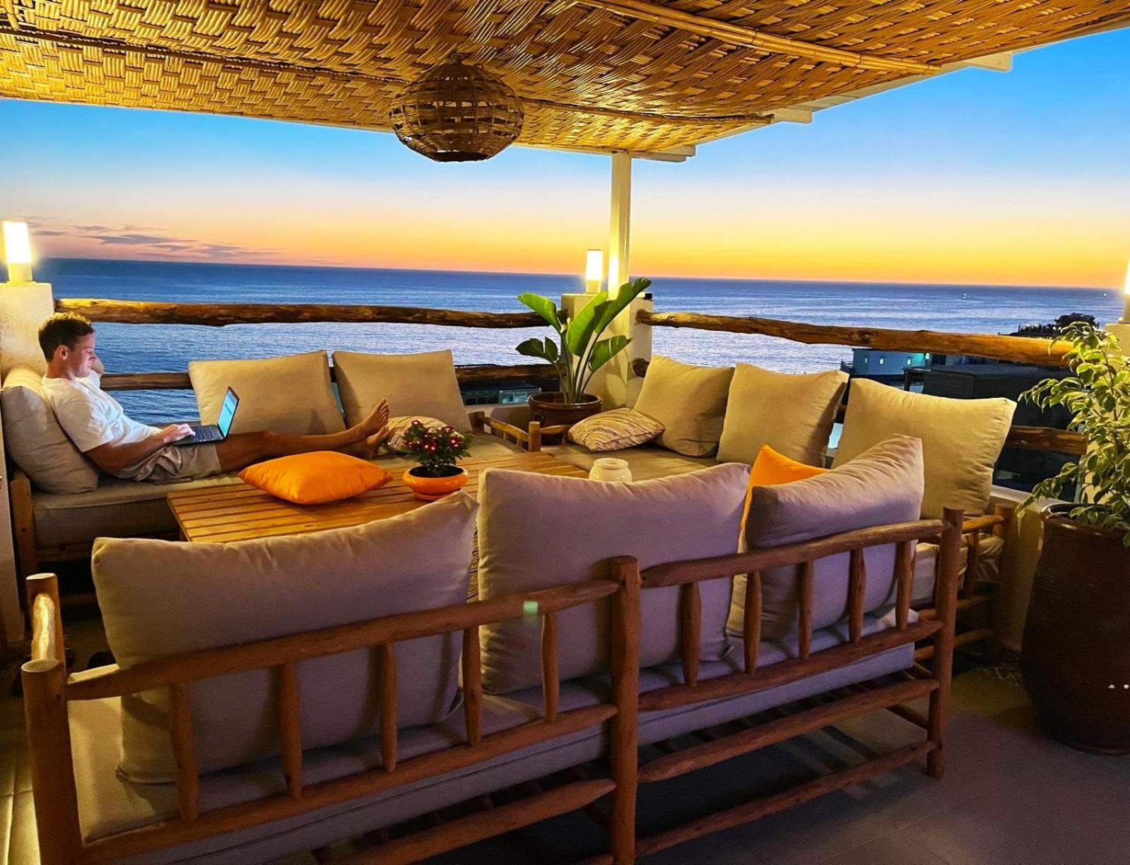 Bigblue Surf Hostel & Coworking Space - Taghazout (Adults Only) Exteriör bild